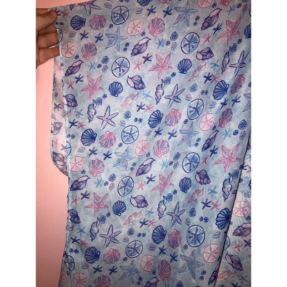 Salty Starfish sea shell kimono one size - Picture 3 of 5